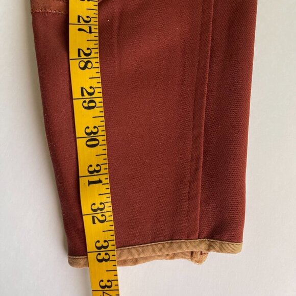 Prestige Rust Equine Horse Riding Pants Size R26 - Picture 6 of 7